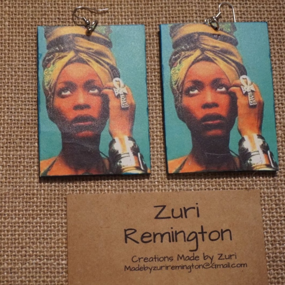 Erykah Badu Earrings.
